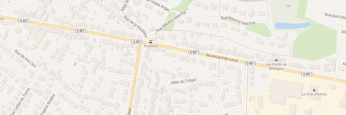 Plan du 68 Bd de Laval à Vitré