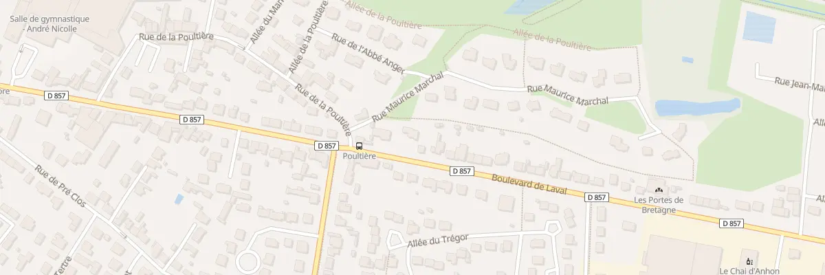 Plan du 73 Bd de Laval à Vitré