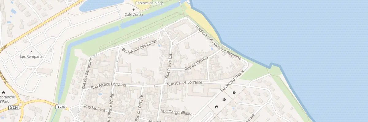 Plan du 4 Rue de Verdun au Bourg au Château-d’Oléron
