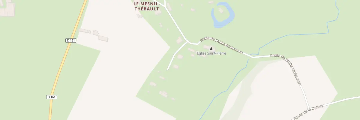 Plan du 3 Che des Accacias - Mesnil Theb à Isigny-le-Buat