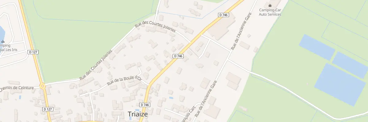 Plan du 4 Lot Le Puits aux Boeufs à Triaize
