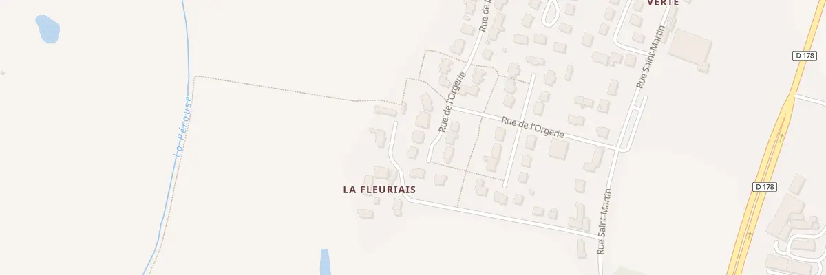 Plan du 27 Rue de l’Orgerie à Balazé