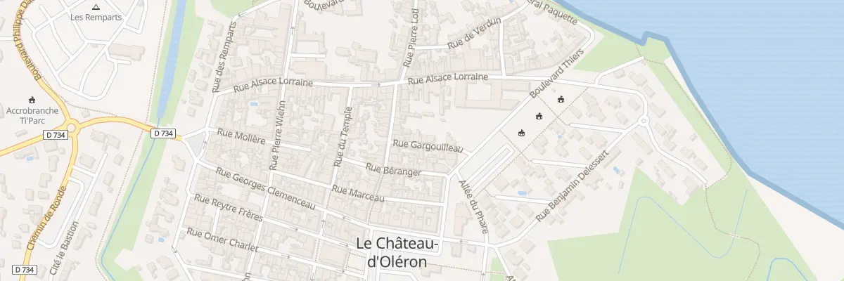 Plan du 5B Rue Gargouilleau au Château-d’Oléron