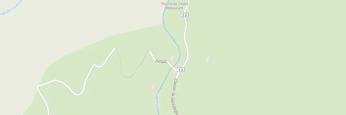 Plan du 5061 Esponda à Estérençuby