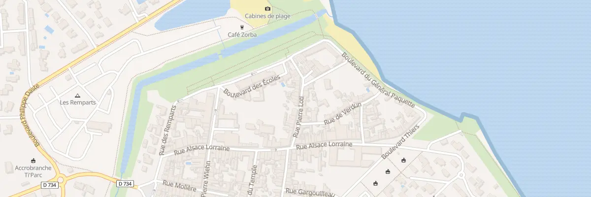 Plan du 14 Rue Pierre Loti au Château-d’Oléron