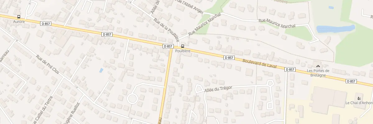 Plan du 62 Bd de Laval à Vitré