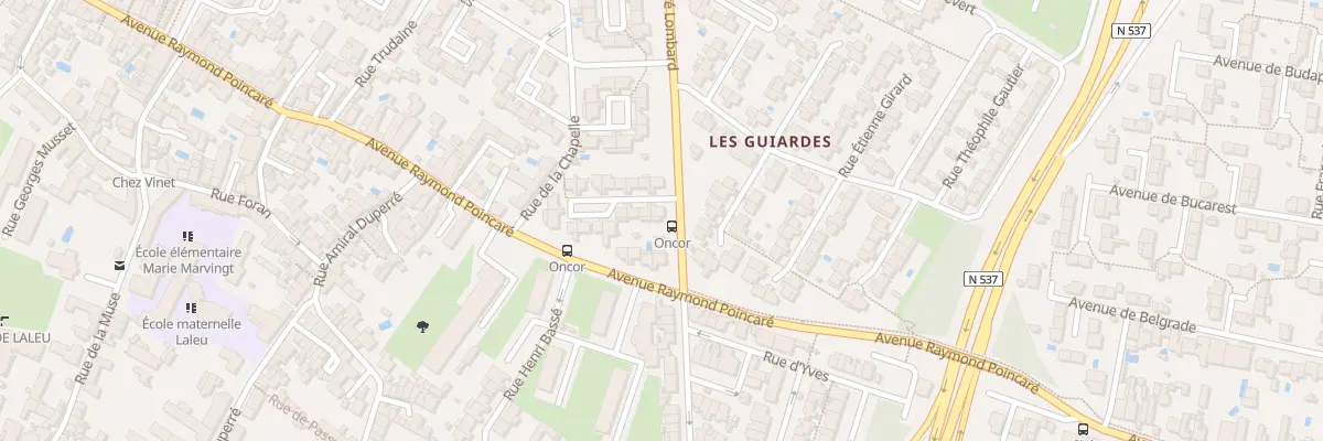 Plan du 1 Rue Franck Gardes à La Rochelle