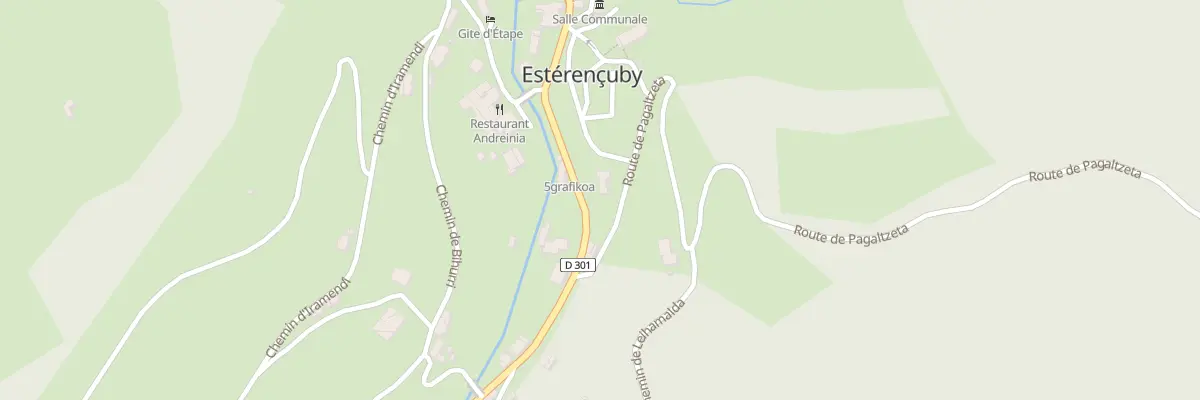 Plan du 5108 Leyhamalda à Estérençuby