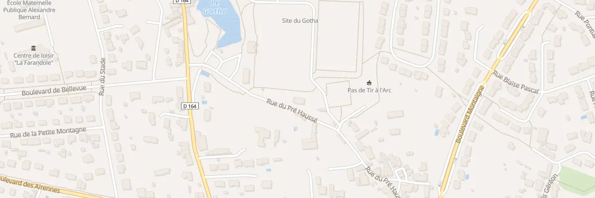 Plan du 246 Rue du Pré Haussé à Ancenis-Saint-Géréon
