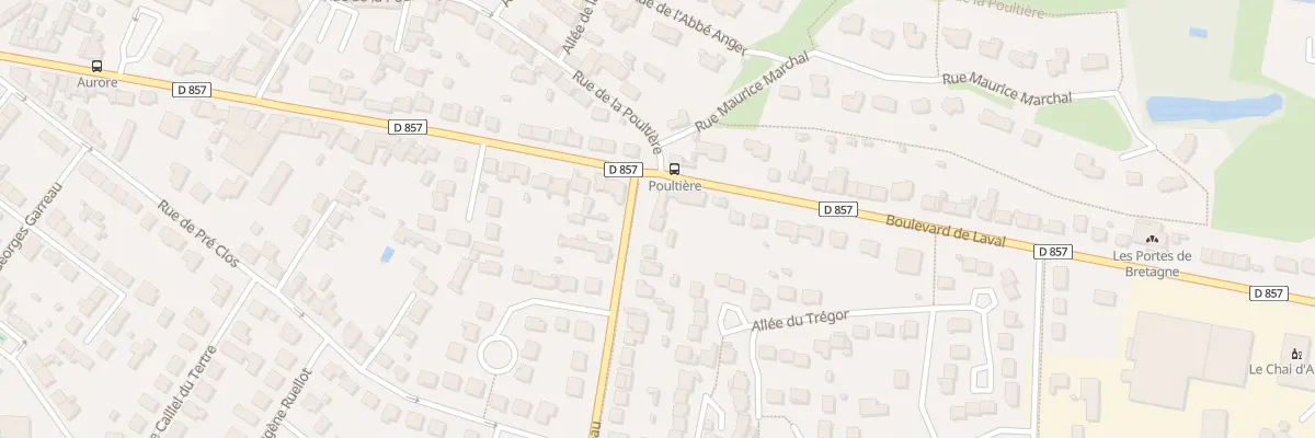 Plan du 1 Bd Waldeck-Rousseau à Vitré
