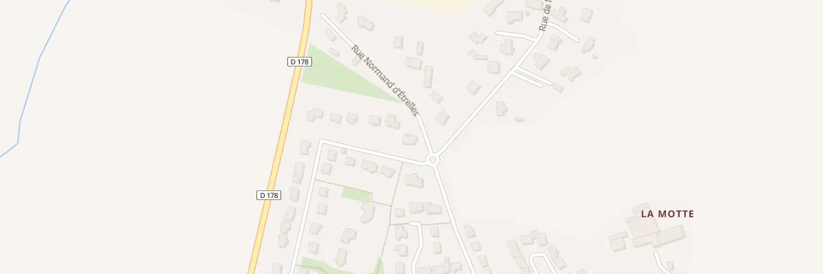 Plan du 5612 Rue du Chardonneret à Étrelles