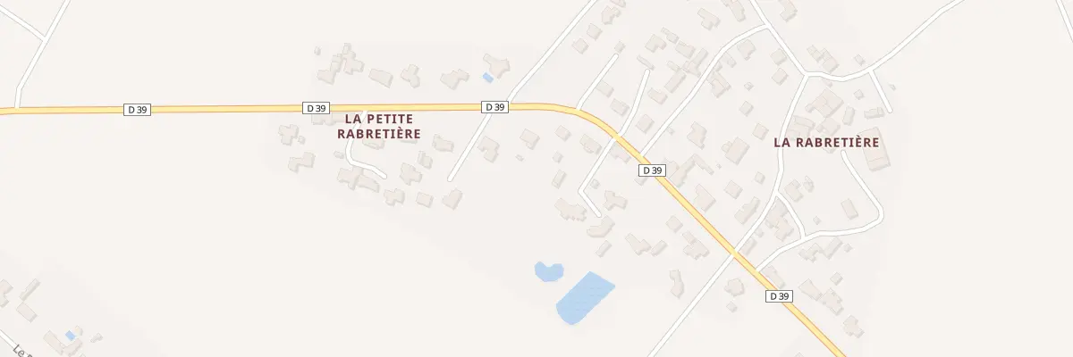 Plan du 16 La Rabretière à Essarts-en-Bocage