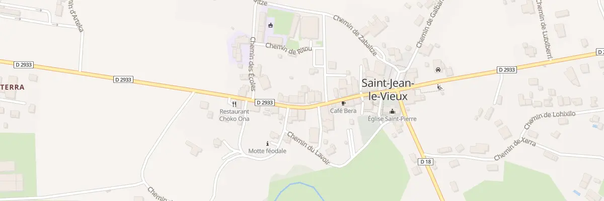 Plan du 5068B Village à Saint-Jean-le-Vieux