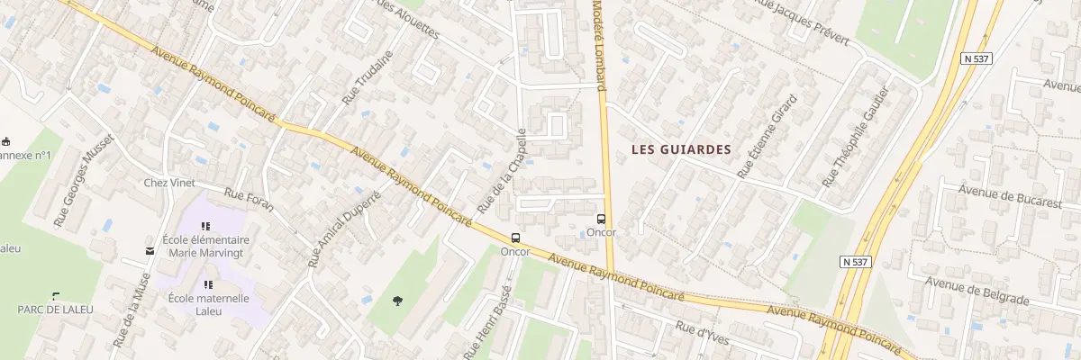 Plan du 12 Rue Franck Gardes à La Rochelle
