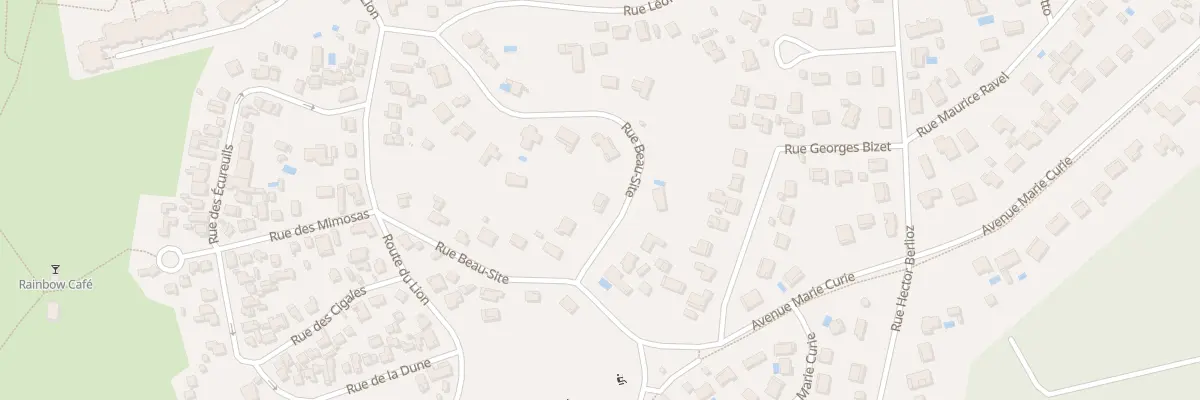 Plan du 16 Rue Beau-site à Lacanau