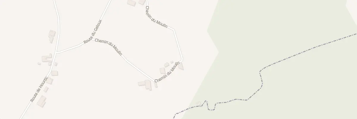 Plan du 287 Che du Moulin à Pey