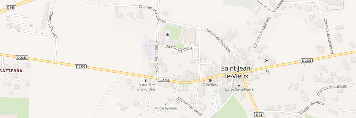 Plan du 5217 Village à Saint-Jean-le-Vieux