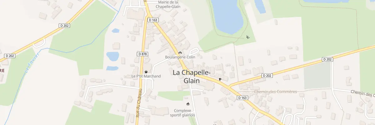 Plan du 29 Rue Principale à La Chapelle-Glain