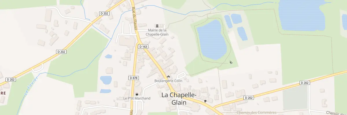 Plan du 11 Rue Principale à La Chapelle-Glain