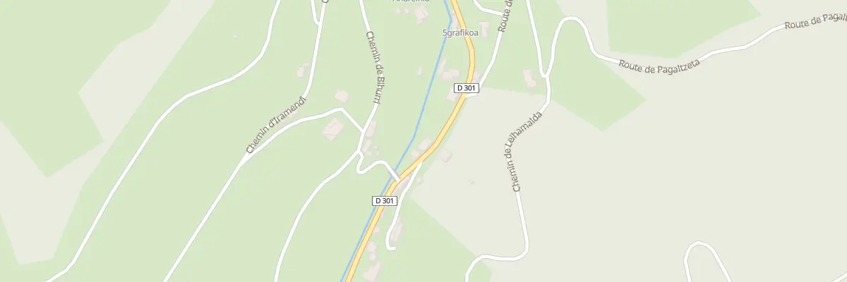 Plan du 5037 Leyhamalda à Estérençuby