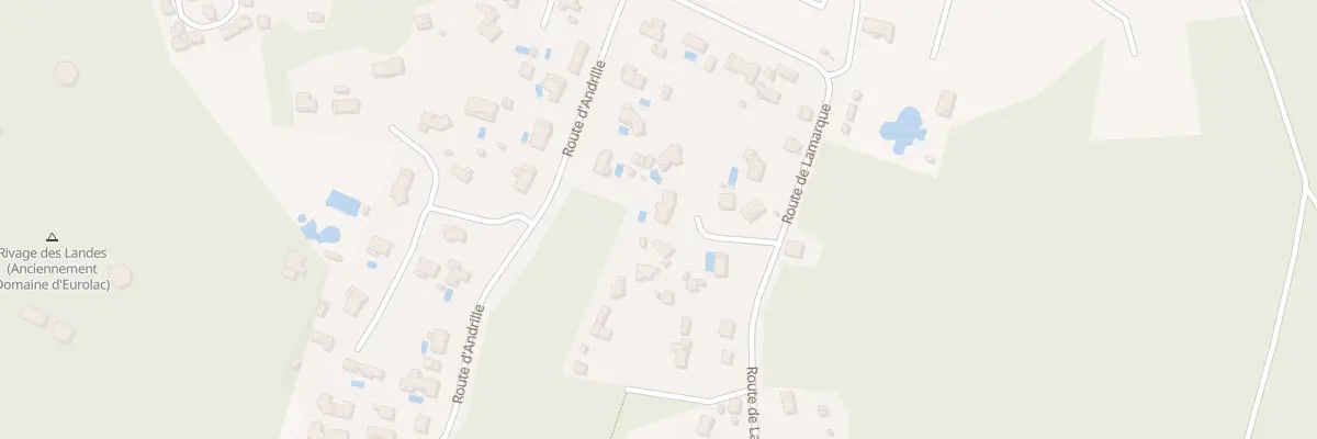 Plan du 75 Che de Lamarque à Aureilhan
