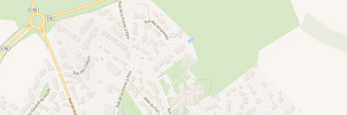 Plan du 8 Rue des amarantes à La Bruffière