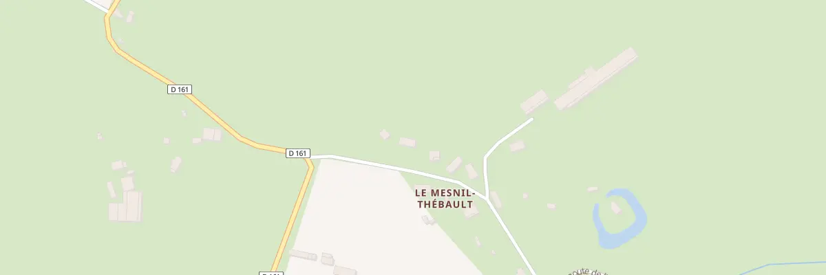Plan du 20 Rte Abbe Moisseron Mesnil Theb à Isigny-le-Buat