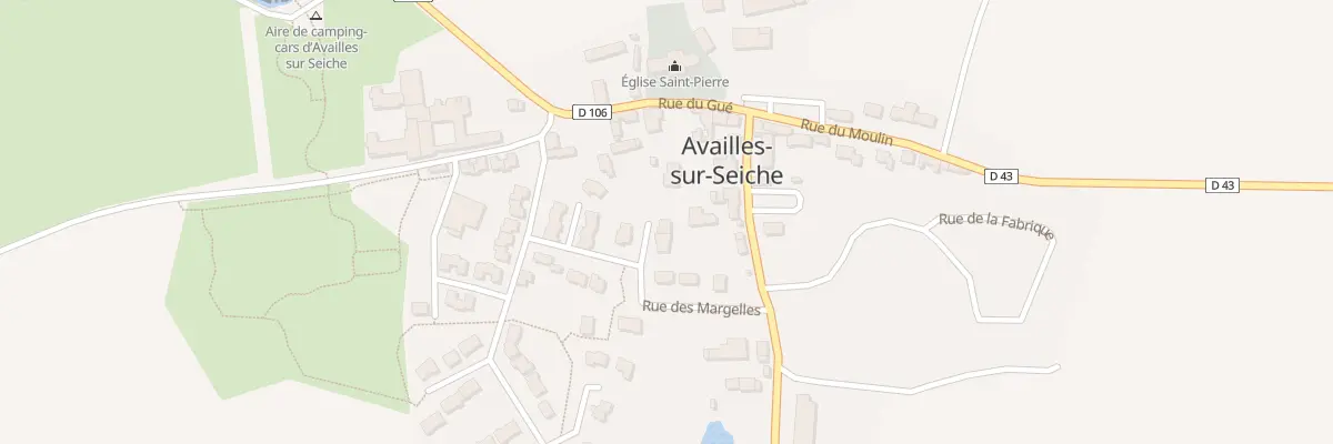 Plan du 4 Allée des Roseaux à Availles-sur-Seiche