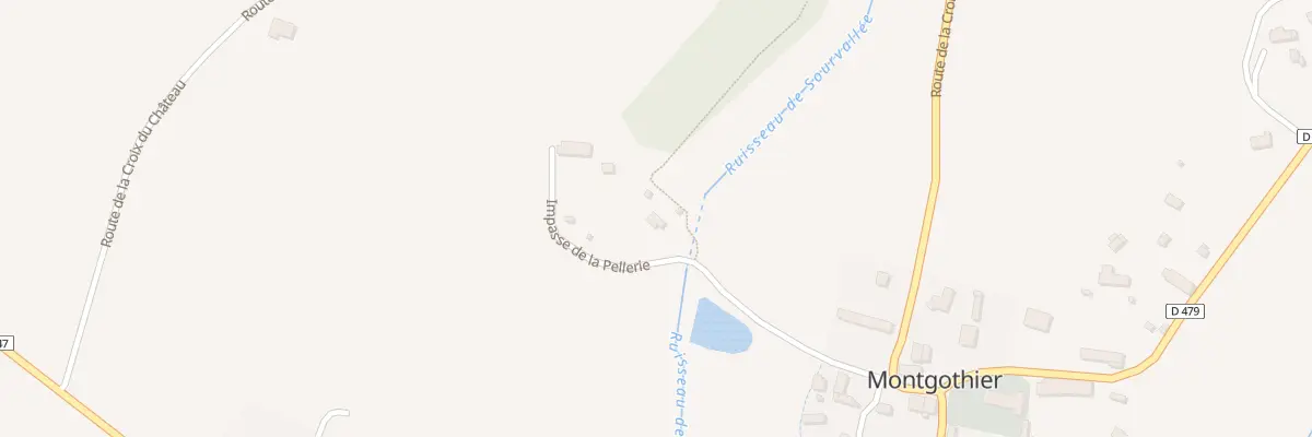 Plan du 4 Imp de la Pellerie - Montgothi à Isigny-le-Buat