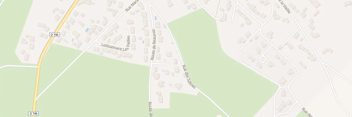 Plan du 5477 Beauvoir à Triaize