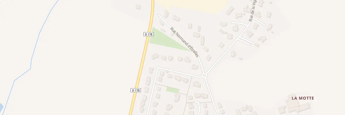 Plan du 5598 Rue du Chardonneret à Étrelles