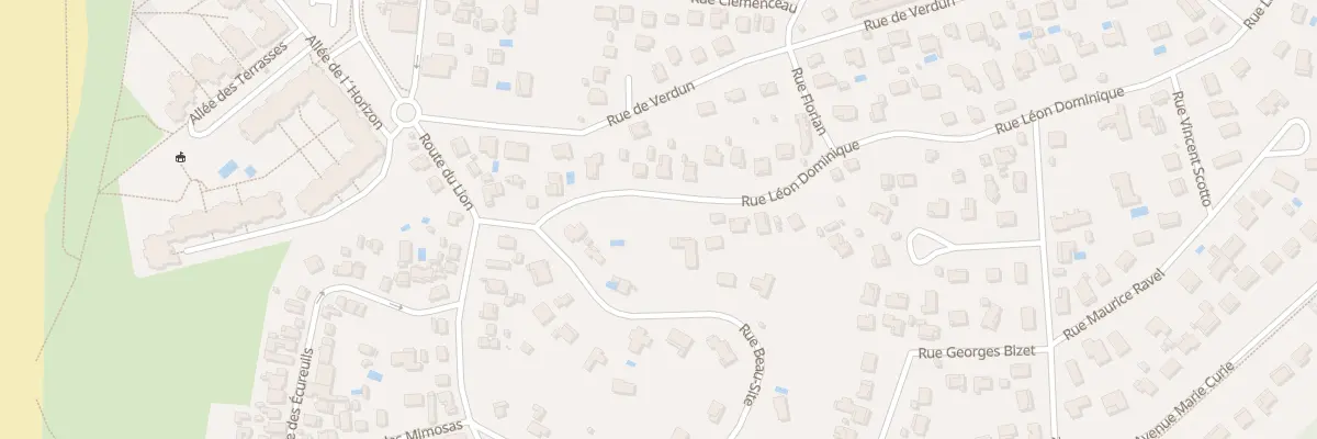 Plan du 114 Rue Léon Dominique à Lacanau