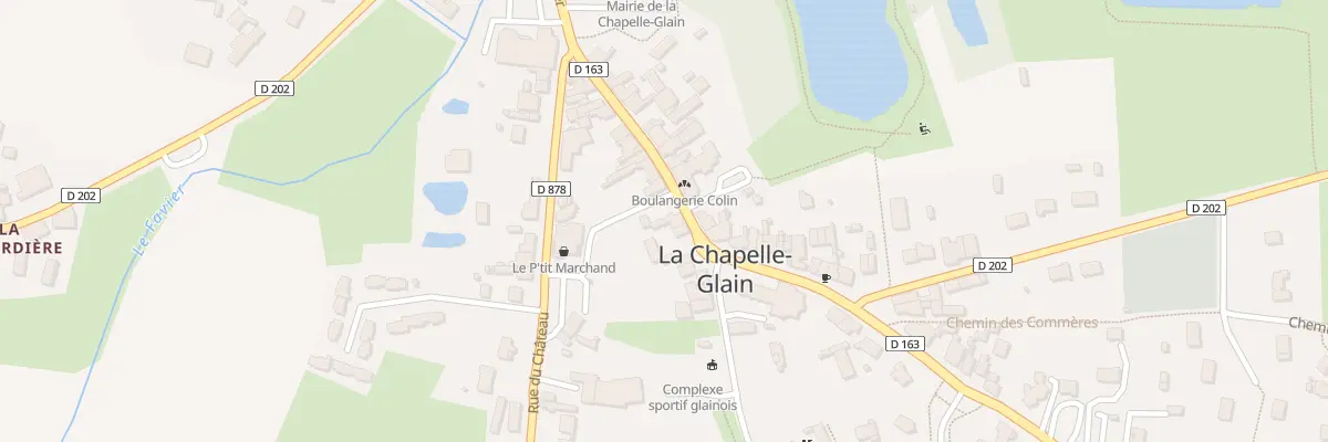 Plan du 18 Rue Principale à La Chapelle-Glain