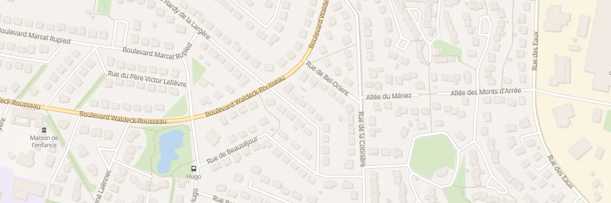 Plan du 39 Rue Hardy de la Largère à Vitré