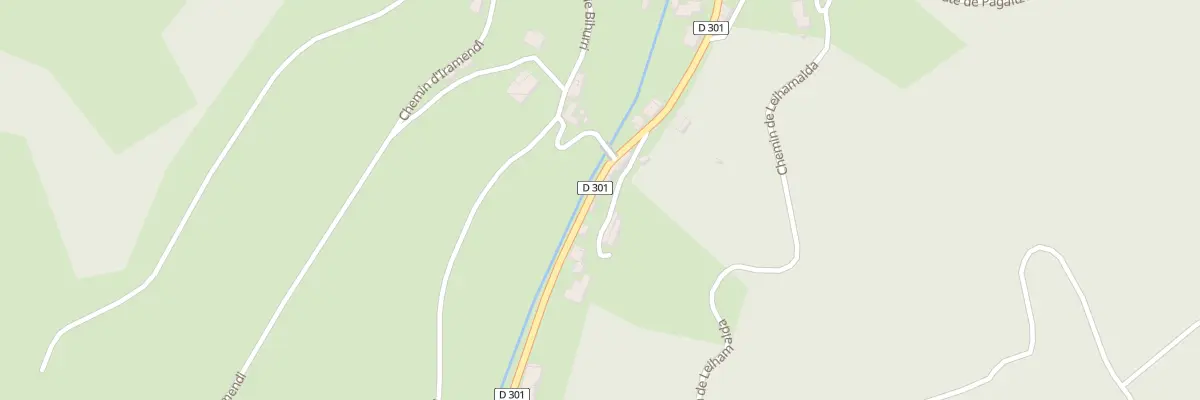Plan du 631 Bortubideko Errepidea à Estérençuby