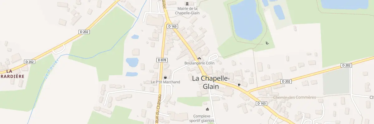 Plan du 14 Rue Principale à La Chapelle-Glain