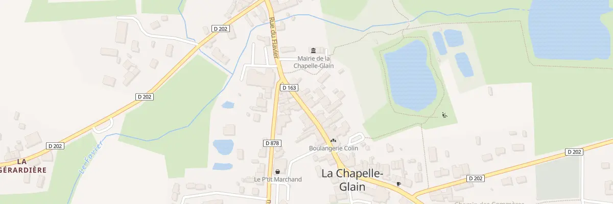 Plan du 3 Rue Principale à La Chapelle-Glain