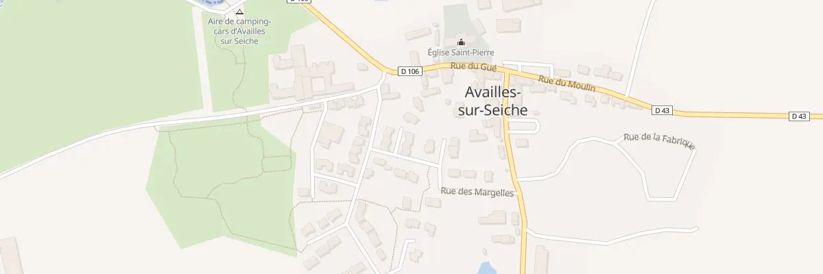 Plan du 6 Allée des Reinettes à Availles-sur-Seiche