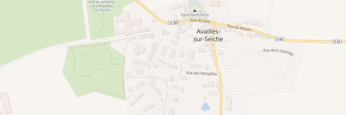 Plan du 2 Allée des Reinettes à Availles-sur-Seiche