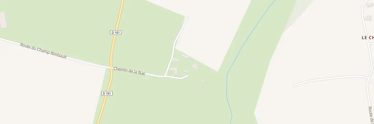 Plan du 7119 La Rue Le Mesnil-Thebault à Isigny-le-Buat