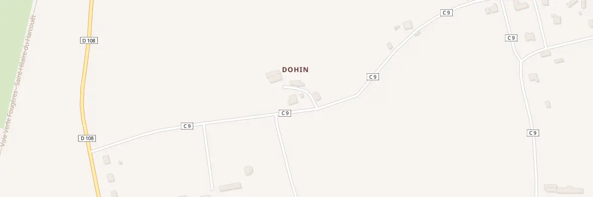 Plan du 18 Dohin à Parigné