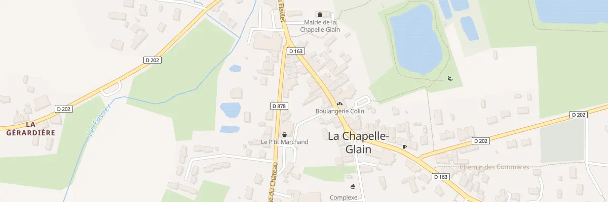 Plan du 10 Rue Principale à La Chapelle-Glain