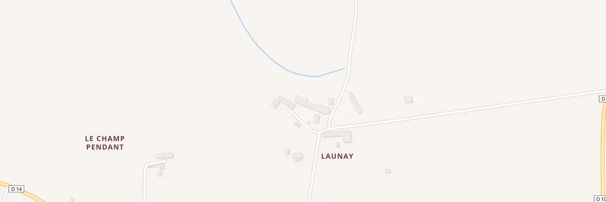 Plan du 5005 Launay à Mellé