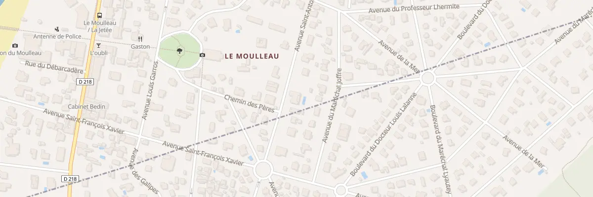 Plan du 46 Av Saint Antoine de Padoue à Arcachon