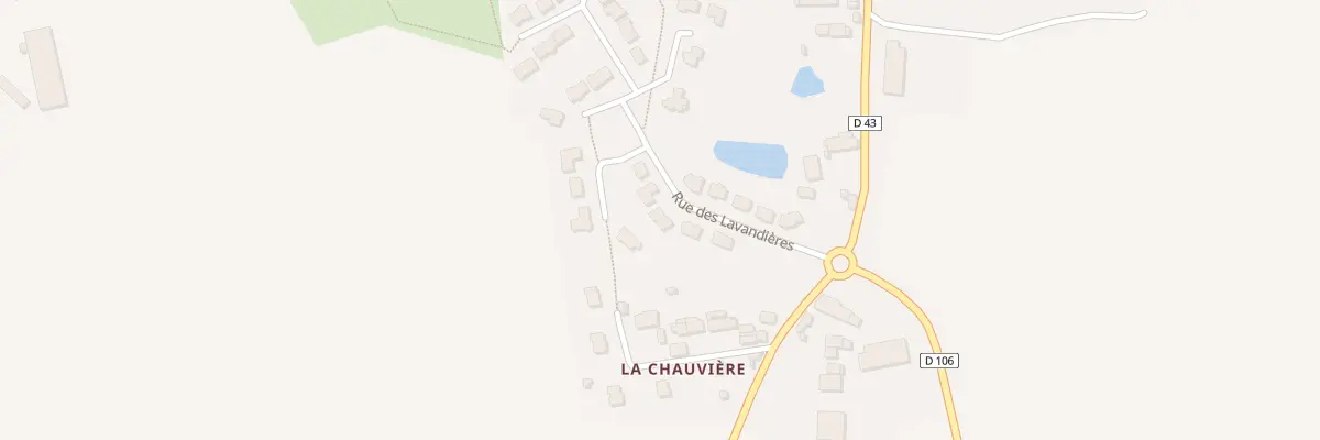 Plan du 16 Rue des Lavandières à Availles-sur-Seiche