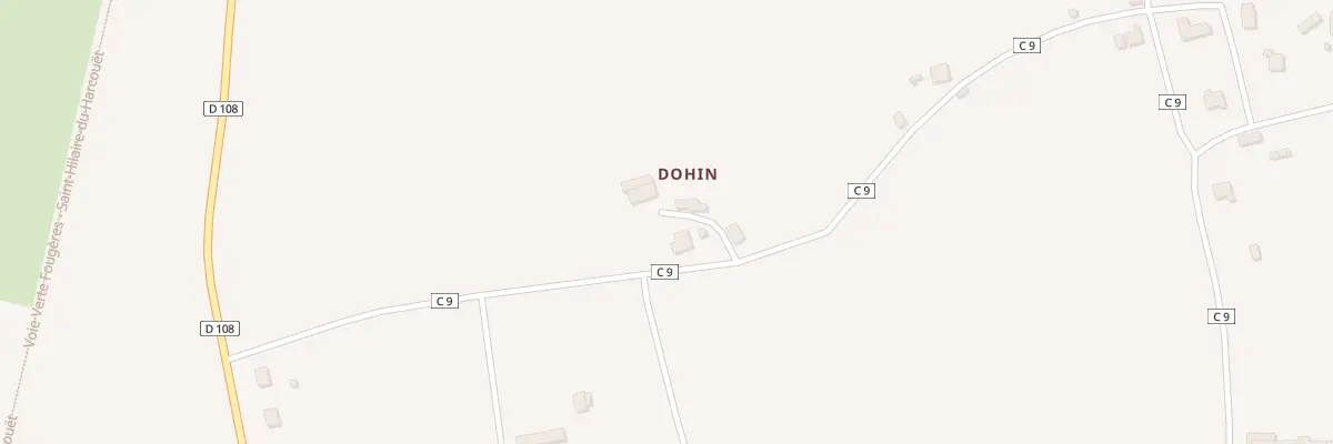 Plan du 16 Dohin à Parigné