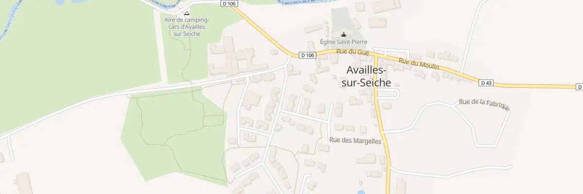 Plan du 5 Allée des Reinettes à Availles-sur-Seiche