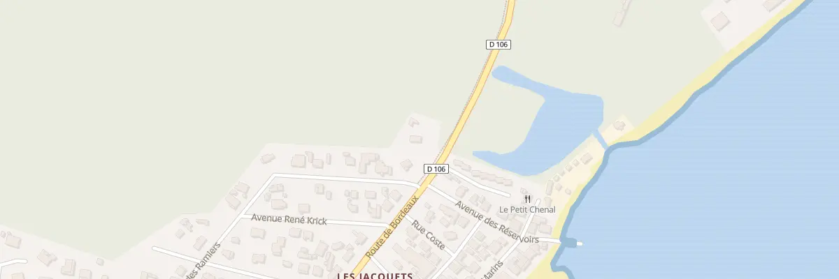 Plan du 3 Rte de Bordeaux à Lège-Cap-Ferret