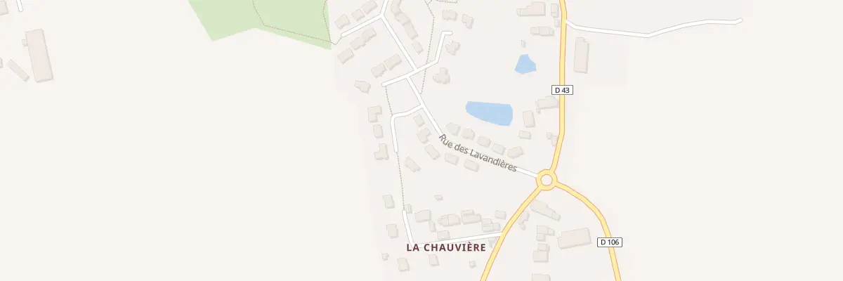 Plan du 14 Rue des Lavandières à Availles-sur-Seiche