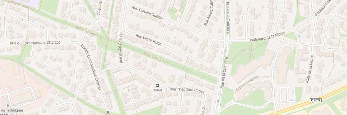 Plan du 42 Rue Victor Hugo à Vitré